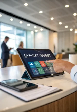 A secure digital interface showing alternative investment data, highlighting the advanced technology and due diligence used by Broadstreet Global Advisors.